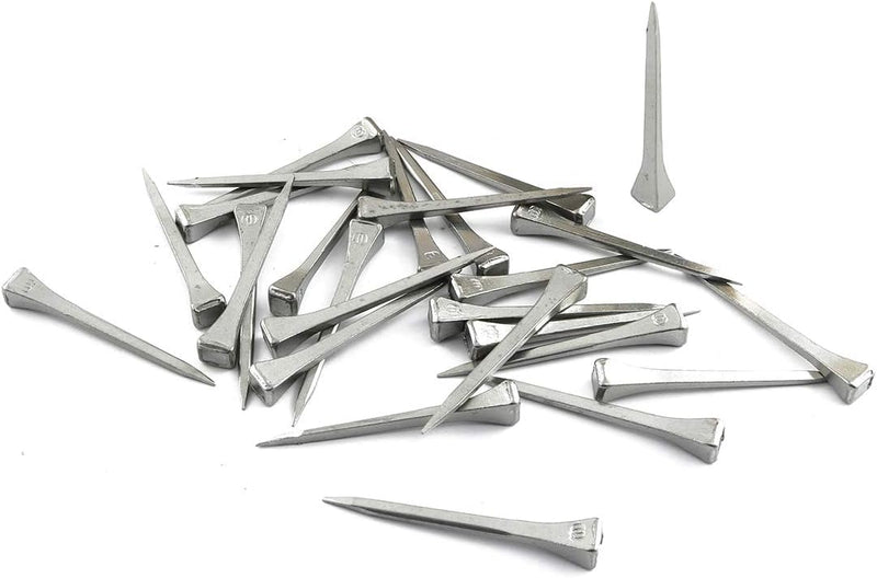 50pcs Steel 2 Inches E5 Horseshoe Nail Stainless Steel Horseshoe Tools for Horse Training Equestrian Sports E5/2" x50 - PawsPlanet Australia