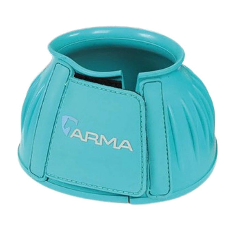 Shires Arma Overreach Bell Boots - 6mm Rubber Shock Absorbing Double Touch-Close - Multiple Sizes Teal/XX-Full
