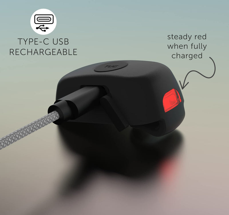 TUG Oval 360° Tangle-Free Retractable Dog Leash | Flashlight Included | Integrated Waste Bag Dispenser Pocket (Medium, Black) Medium Black + Flashlight - PawsPlanet Australia