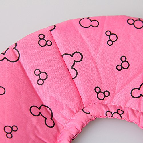 Hamster Rabbit Protection Cone Neck Recovery Collar - Small Animal Pets Elizabethan Collar Anti-Water Bite Sratch Risistant for Guinea Pig Mice Mouse Rats Ferret Squrrel (L, Pink) L - PawsPlanet Australia
