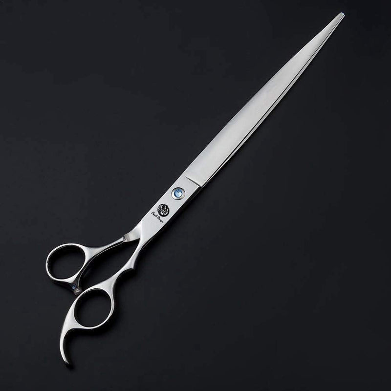 Purple Dragon 10 Inch Sharp Edge Salon Hair Cutting Shears - Pet/Dog Grooming Scissors with Bag - Perfect for Barber or Pet Groomer (10 inch) - PawsPlanet Australia