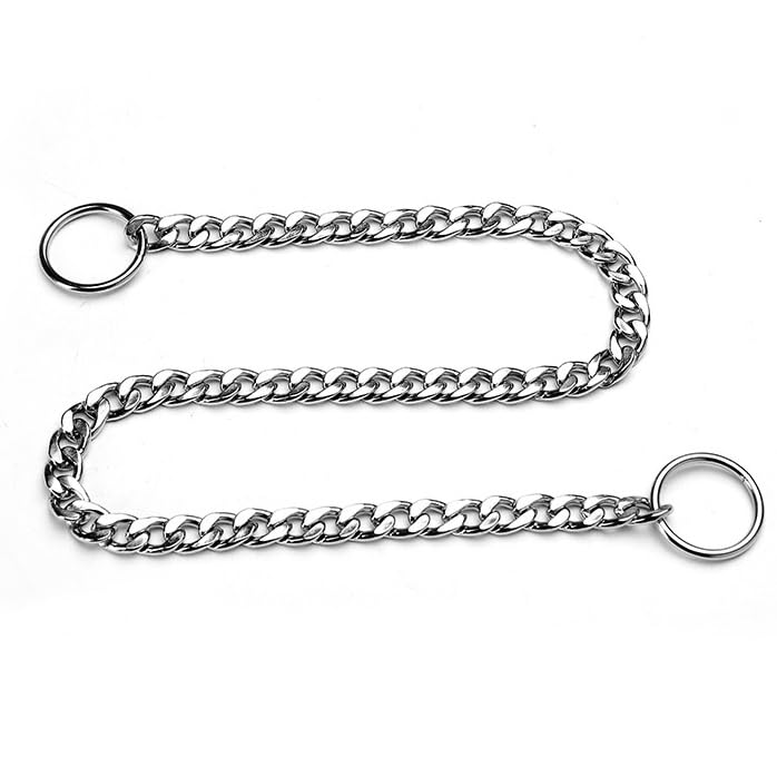 Choke Collar for Dogs Large Breed, Dog Chain Collars Slip P Chain Choke Metal Link Training Heavy Duty Martingale Dog Collar for Xs Small Medium Large Big XL Breed Dogs, XL - PawsPlanet Australia