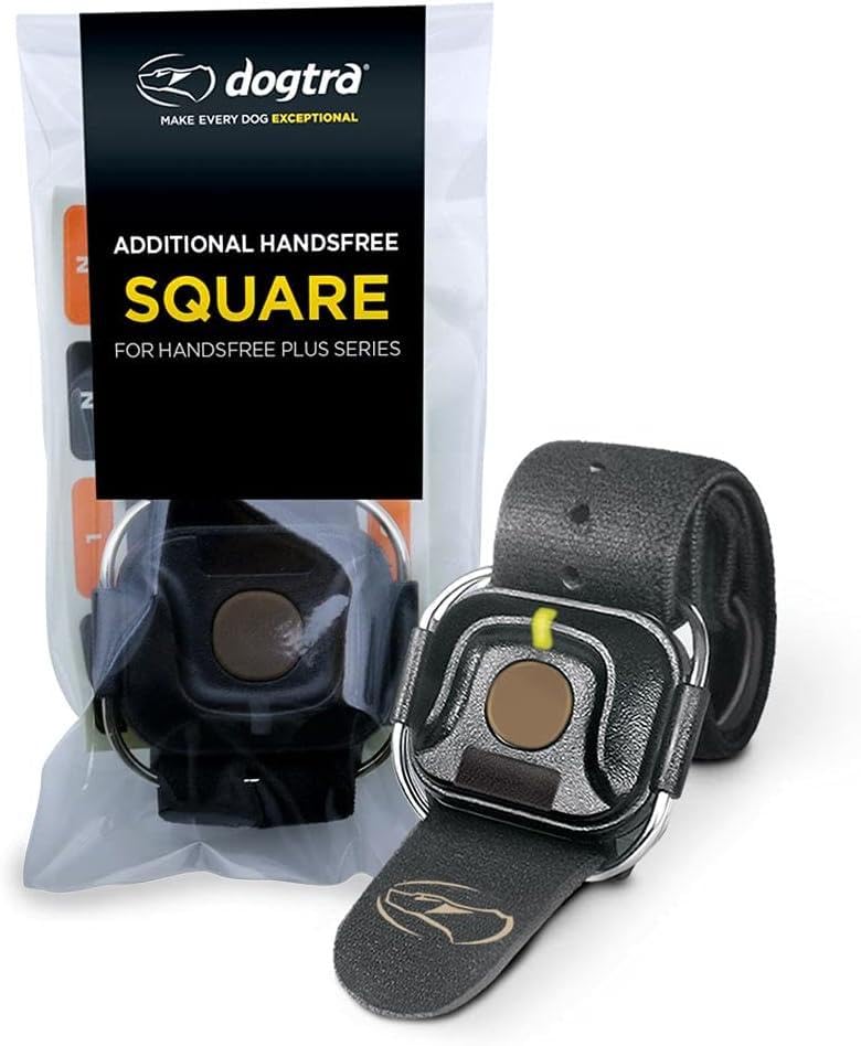 Dogtra HANDSFREE Square Expandable Remote Dog Training Device for Discreet Control Ergonomic Compatible with HANDSFREE Plus Models Expandable SQUARE Expandable 3rd Generation Boost & Lock - PawsPlanet Australia