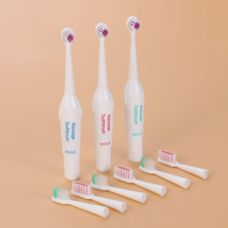 VILLCASE Electric Ultrasonic Toothbrush for Pets Portable Travel Toothbrush with Gentle Cleaning for Dogs and Cats
