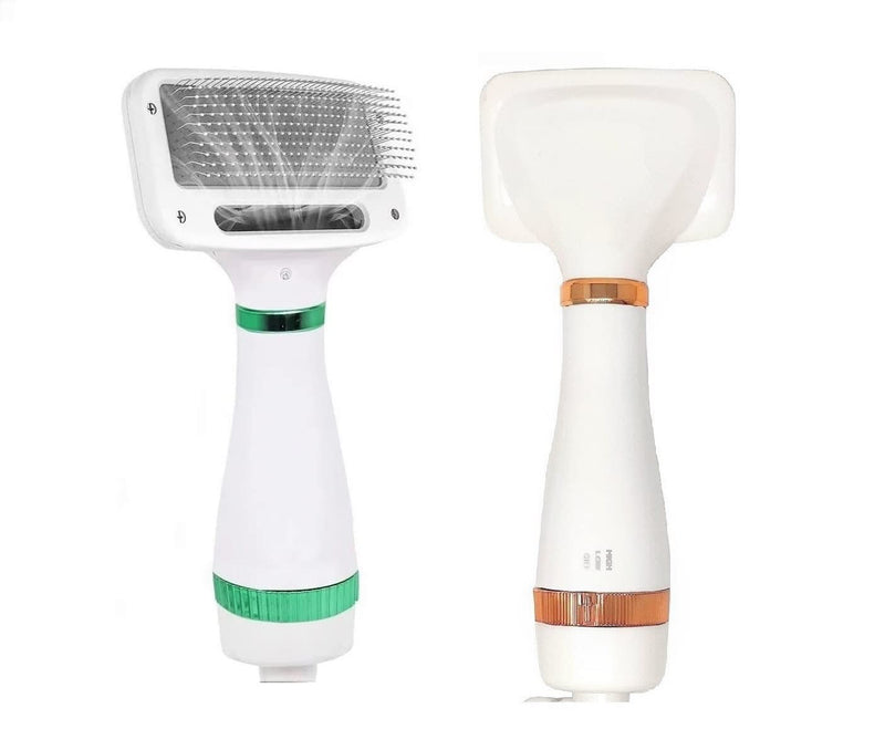TEMPO DI SALDI Portable Dryer Brush for Dogs and Cats with Adjustable Speed 2 in 1 - PawsPlanet Australia