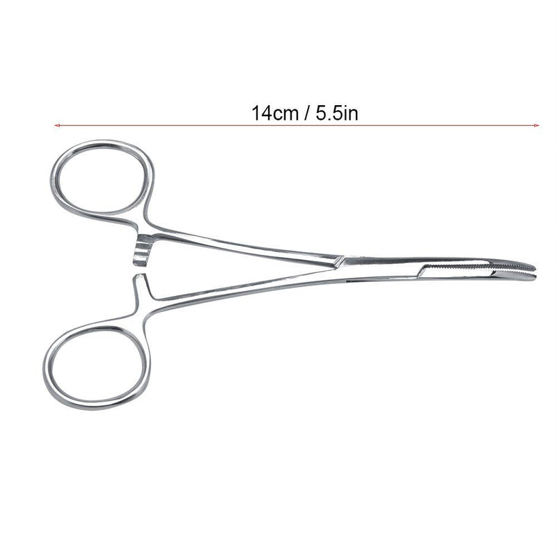 Dog Ear Hair Removal Tool, Dog Ear Plucking Tool Dog Ear Hair Remover Pets Ears Nose Hair Puller Stainless Steel Grooming Cleaning Clamp with Curved Tip Tweezers for Pet Cats Trimmer Accessories(big) - PawsPlanet Australia