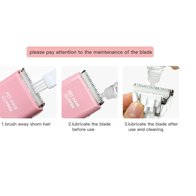 6 Pack Ceramic Blades Replacement for Dog Grooming Clippers, Detachable Pet Clipper Blades for Dogs,Cats Hair Trimming 6pcs Blades - PawsPlanet Australia