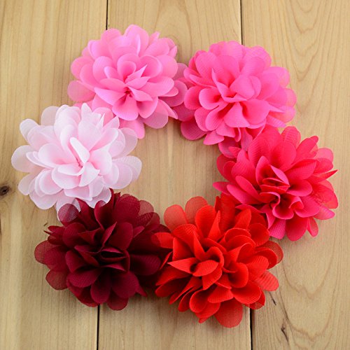 PET SHOW 30pcs/Pack 2.8" Plain Pet Puppies Collar Embellishment Flowers Bows Attachment Small Medium Large Dogs Cats Collar Charms Accessories Slides - PawsPlanet Australia