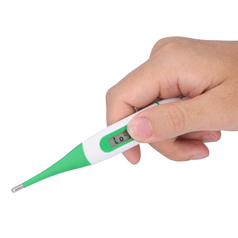 Ejoyous Pet Fever Thermometer, Digital Fever Thermometer for Horses, Cattle, Pet Thermometer, Waterproof Animal Thermometer with LCD Screen for Pigs, Sheep, Cattle, Dogs, Cats