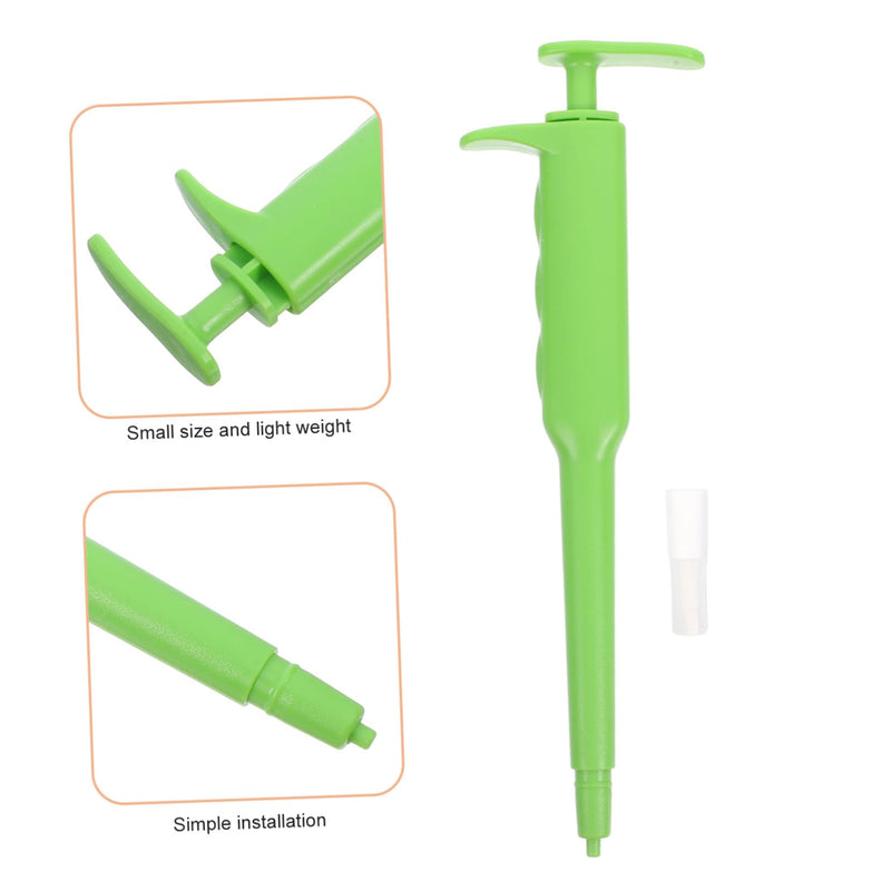 Pet Medicine Feeder Push Style ABS Material Safe Medicine Dispenser for Dogs and Cats with Precise Dosage and Simple Pet Feeding Instrument