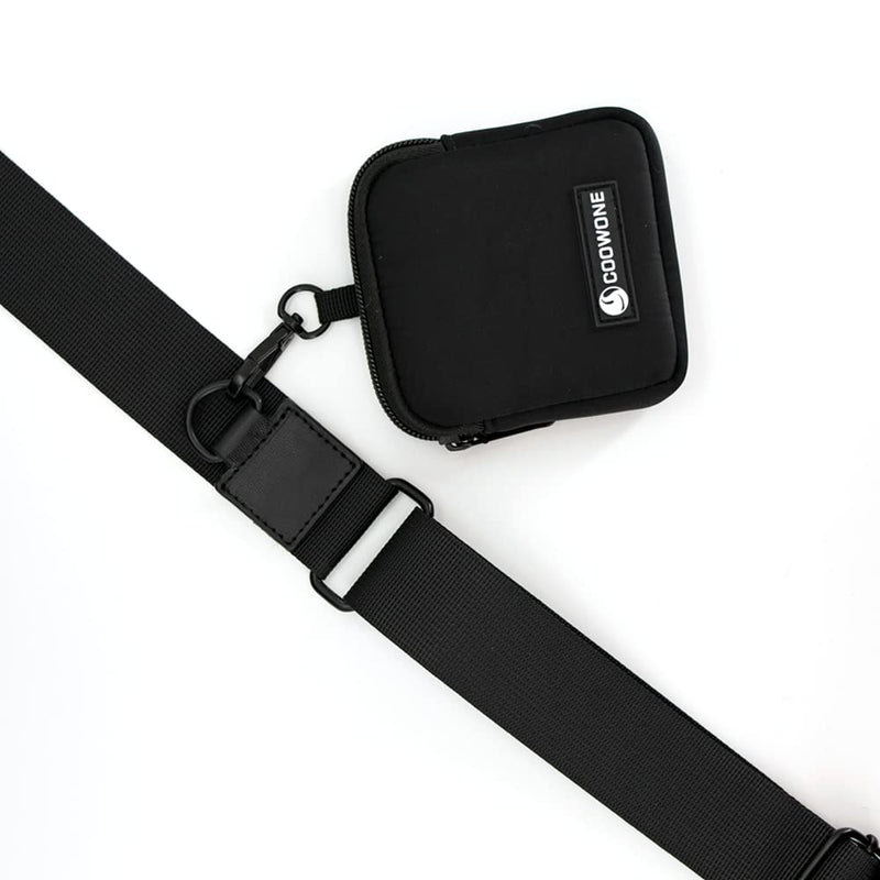 COOWONE Dog Training Treat Pouch, Waterproof Dog Treat Bag, Dog Treat Pouch with Clip, Treat Pouches for Pet Training, Puppy Treat Tote, Pocket Sized Dog Treat Bag Black 2.0 - PawsPlanet Australia