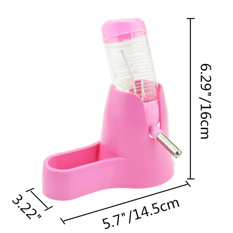 3 in 1 Hamster Water Bottle + Flying Saucer Exercise Wheel for Dwarf Hamster Mouse Rat Hedgehog - PawsPlanet Australia