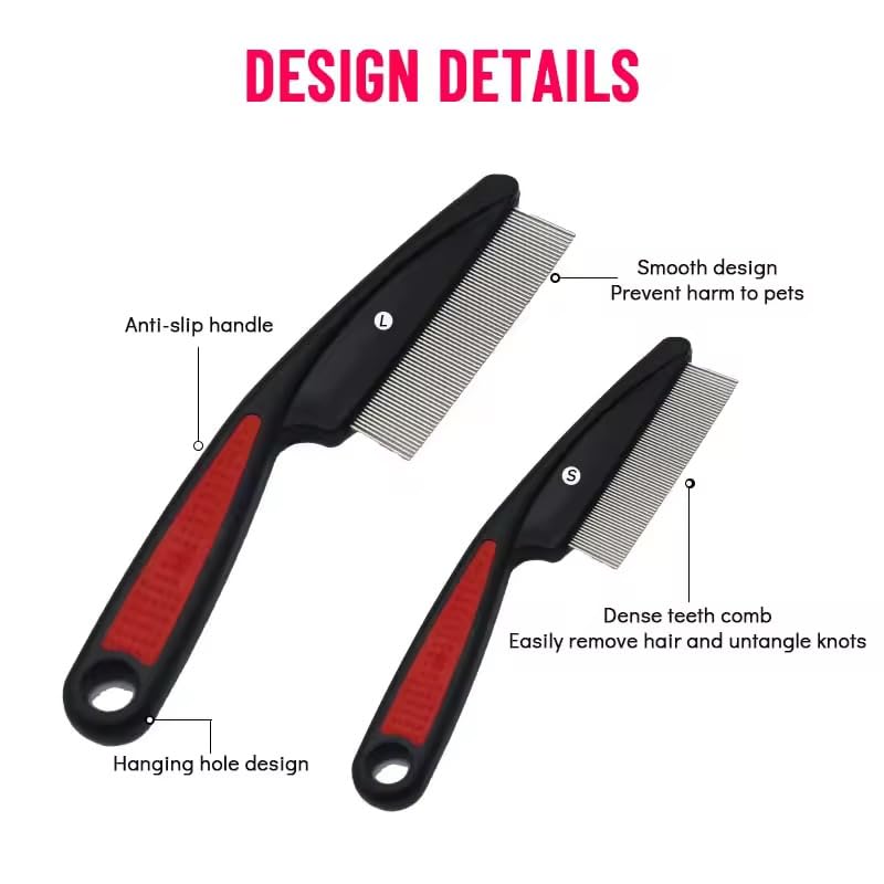 2026 Large 7-in-1 Professional Pet Grooming Kit for Dogs & Cats Complete Grooming Solution for Shedding, Dematting, Trimming & Cleaning - PawsPlanet Australia