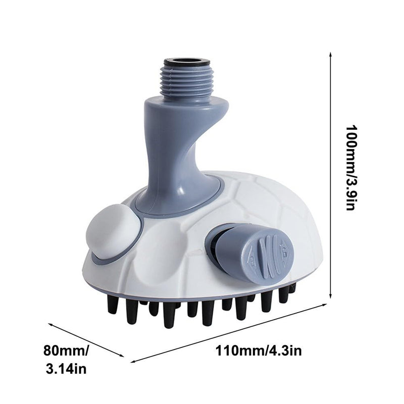 Dog Bath Brush Spray, Dog Shower Head w/4 Sprinkler Adapter for Bathtub Faucet Pet Bathing Massaging & Grooming,Washing - PawsPlanet Australia