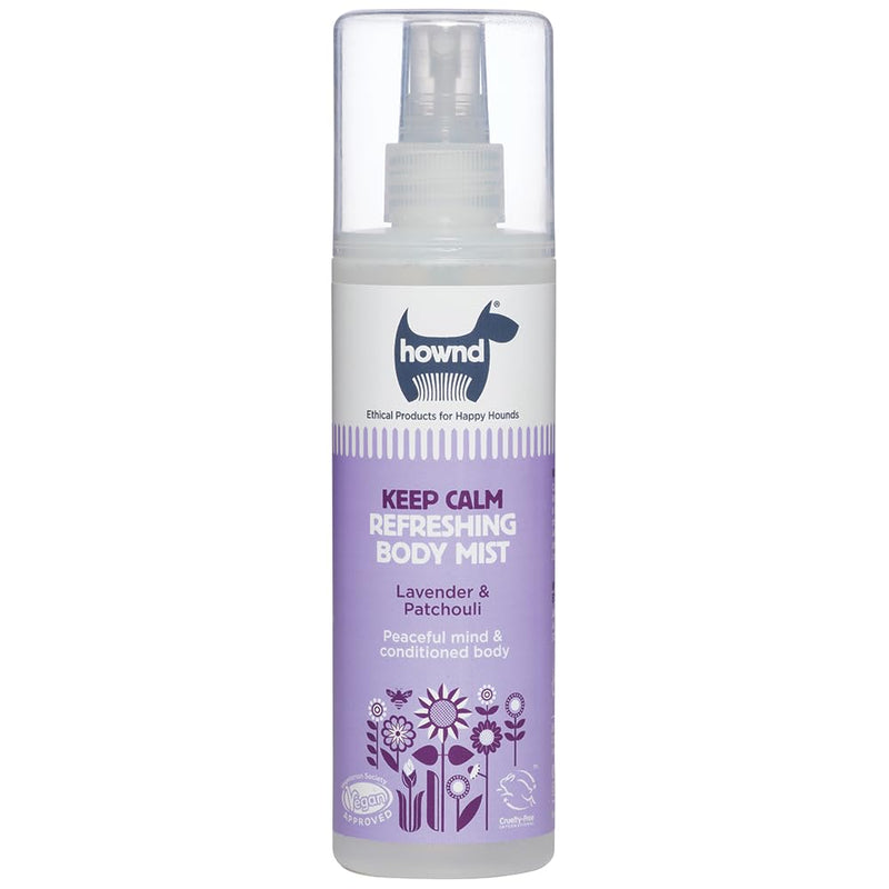 hownd Calming, Relaxing & Refreshing Lavender Body Mist Fragrance Spray for Dogs - Adds Shine and Deodorizes, Gentle Formula for Frequent Use