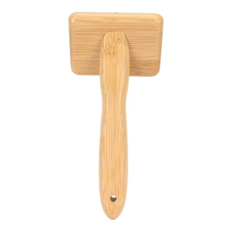Tonysa Macrame Slicker Comb, Wool Brush, Pins Bamboo Slicker Carding Rug Comb, Bamboo Cleaning Slicker Brush for Pet Tapestry, Macrame Brush Fur Brushes Wool Carding Brushes (S) - PawsPlanet Australia