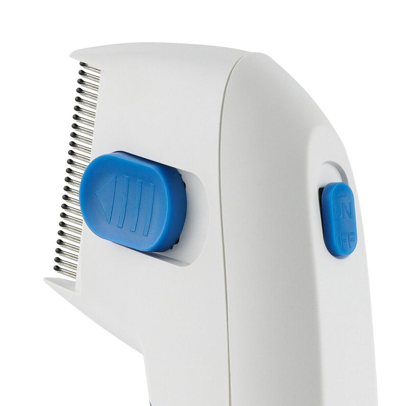TEAFIRST Electric Flea Zapper Lice Remover Hair Comb Brush Pet Dog Cat Safe Cleaning Tool - PawsPlanet Australia
