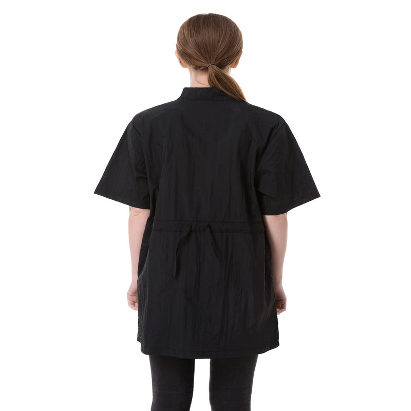 DHXYZZB Grooming Smock- Waterproof Grooming Workwear Barber Jackets for Women Men, Nylon Professional Pet Groomer Smock Apron X-Large Black - PawsPlanet Australia