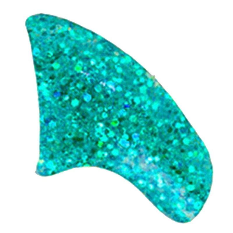 Purrdy Paws 40-Pack Soft Nail Caps for Cat Claws Seafoam Glitter Kitten - PawsPlanet Australia