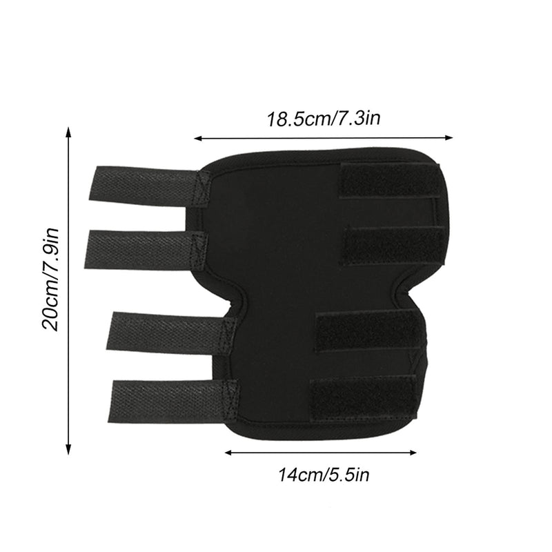 1 Pair Leg Splint Front Canine Knee Brace for Dogs Splint for Dogs Injury and Stability Loss Orthopedic Splint (L)