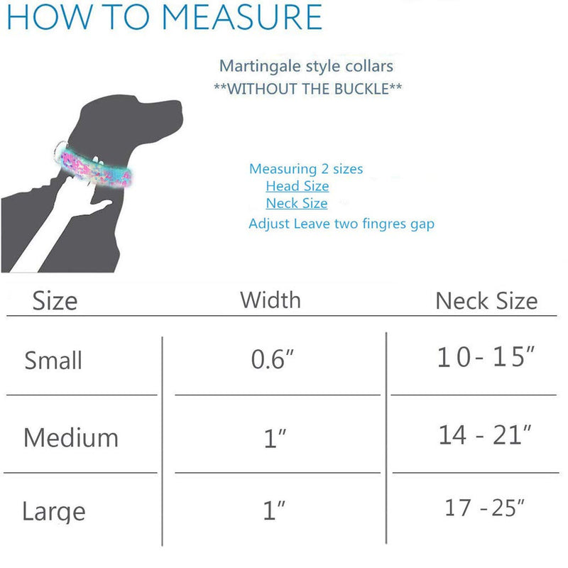 Martingale Dog Collar Escape-Proof for Training - No-Buckle, Durable Polyester Design for Medium Breeds (Ecological Oasis, M) M: 1" Width (14"-21") Ecology Oasis - PawsPlanet Australia