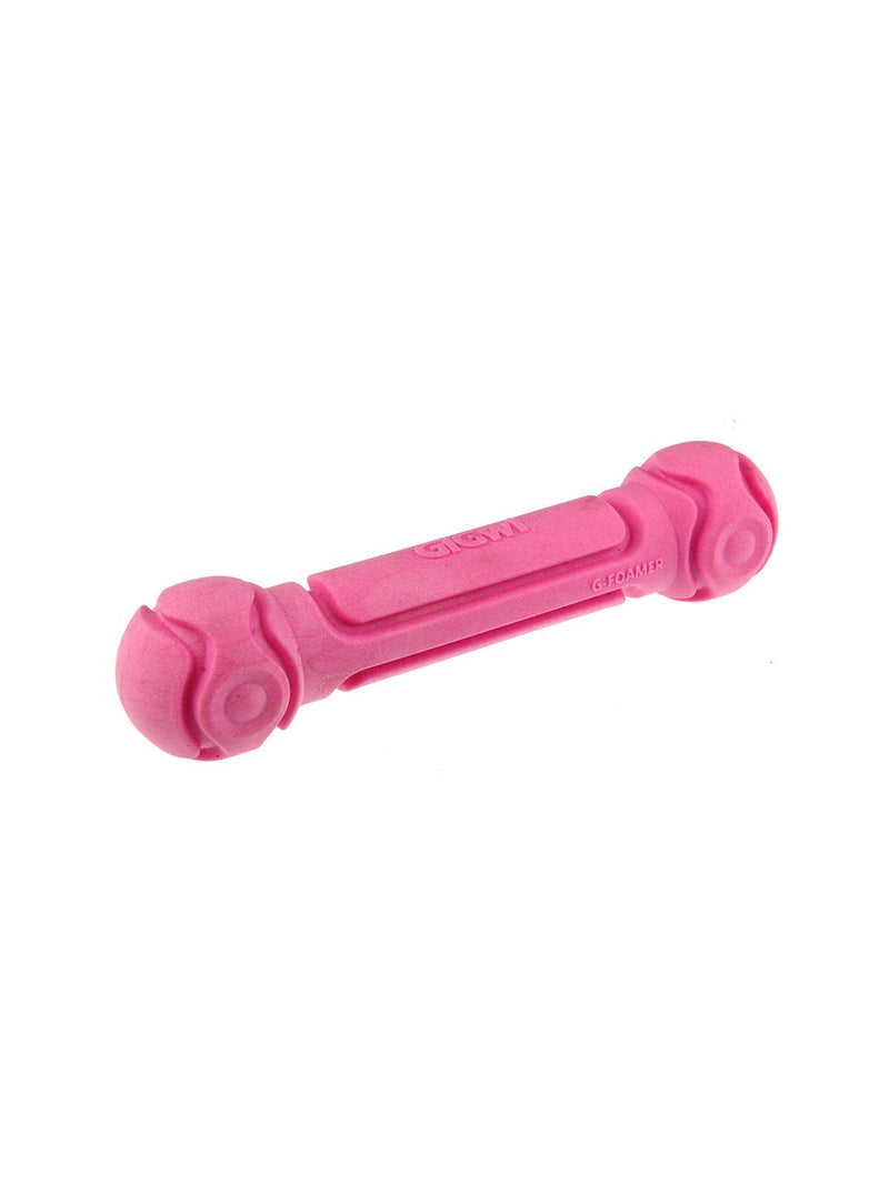 GiGwi Foamer Rubber Dumbell Soft Floating Durable Dog Toy TPR Active Fetch Toy - Pink Dumbbell