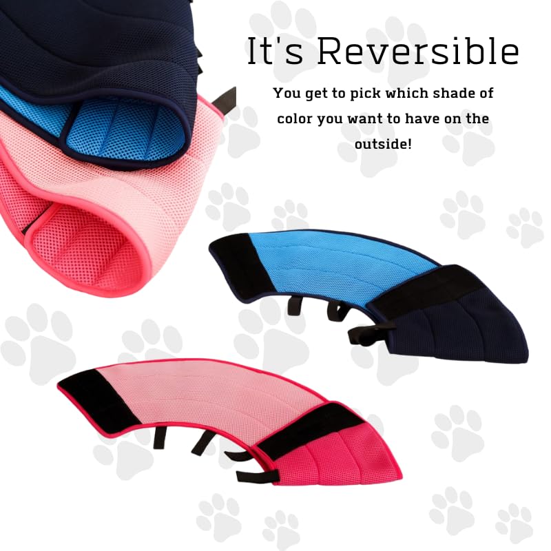 Extra Large Pet Recovery Collars Extra Large Pink - PawsPlanet Australia
