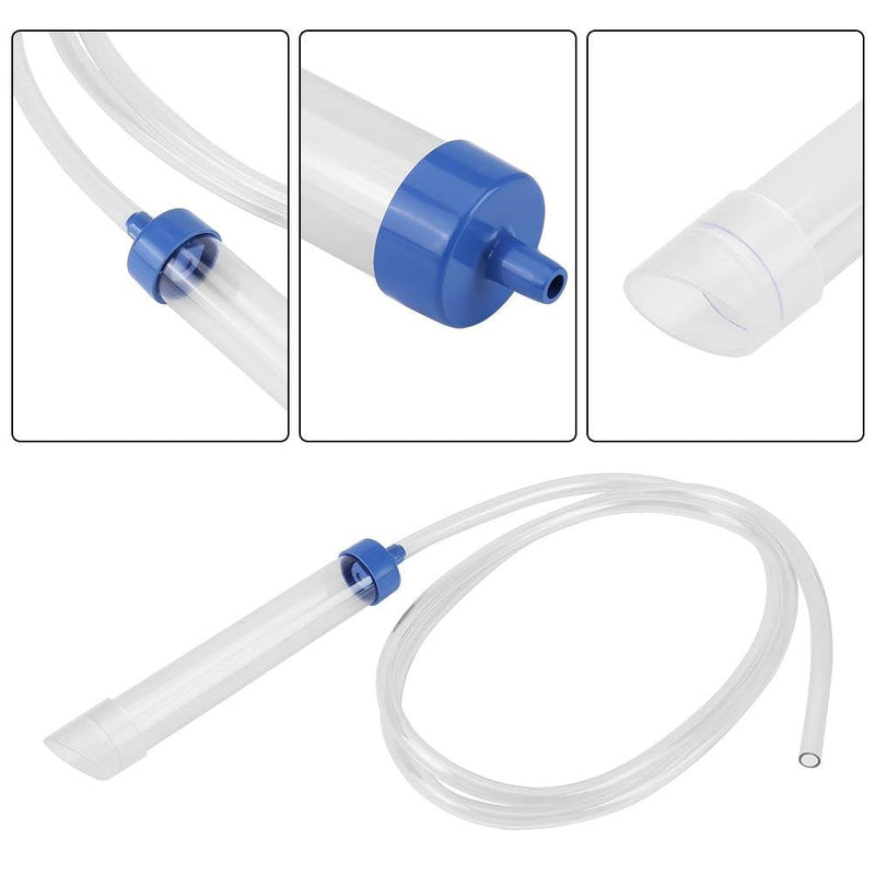 HEEPDD Aquarium Water Changer, 59inch Length Fish Tank Manual Cleaning Tool Gravel Sand Cleaner Vacuum Siphon Tube for Water Changing and Sand Cleaner (AS-999) - PawsPlanet Australia