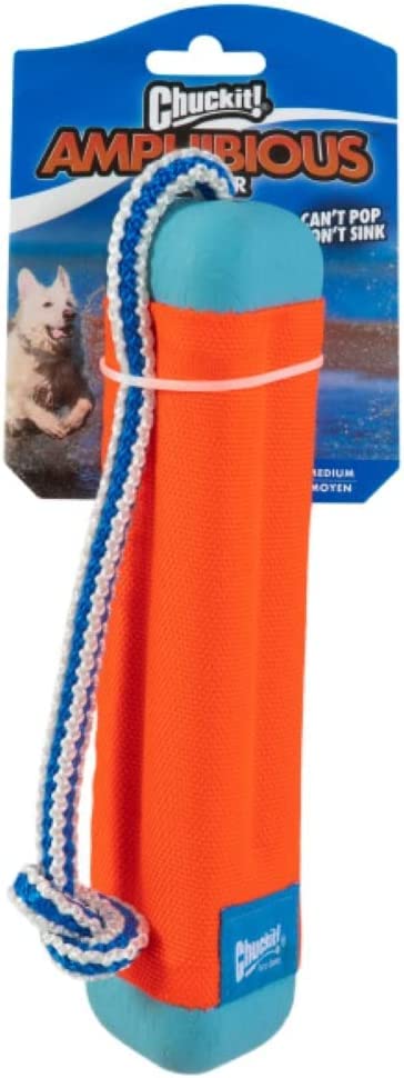 Chuckit Amphibious Bumper Fetch and Float Dog Toy, Medium (Assorted Colors) 1 - PawsPlanet Australia