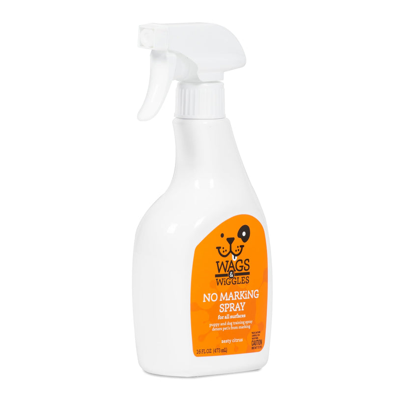 Wags & Wiggles No Marking Deterrent Training Spray for Dogs - Indoor Dog Pee Repellent & Behavior Aid, Anti Pee & Urine Deterrent, No More Marking, Ideal for Potty Training - PawsPlanet Australia