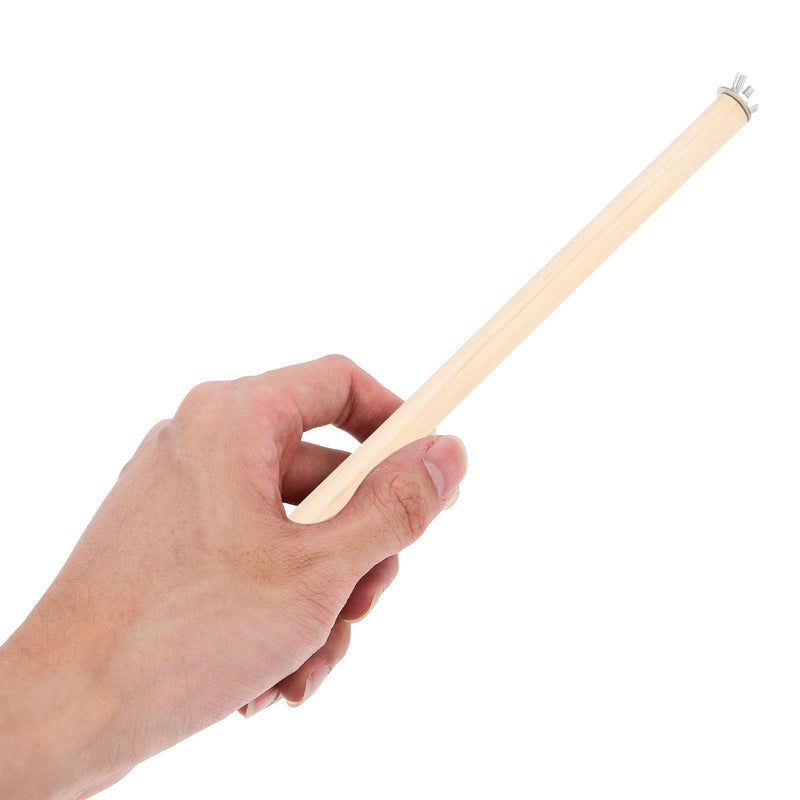 Veemoon Wood Bird Perch Stand 5pcs Parrot Cage Stick Standing Sticks Climbing Branch Rod Bird Cage Grinding Toy for Cockatiels Parakeet （10+15+20+25+30 CM） - PawsPlanet Australia