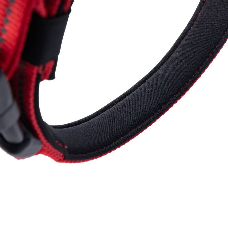EXCELLENT ELITE SPANKER Reflective Dog Collar Classic Soft Padded Breathable Nylon Adjustable Pet Collar with Quick Release Buckle for Boy Girl Male Female Puppies Small Medium Large Dogs(Red-M) Red - PawsPlanet Australia