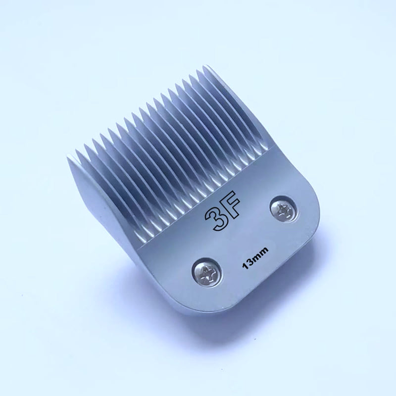 APUS 3F Blade Dog Grooming 13mm A5 Blades Compatible with AGC/KM2/Golden A5 Clippers,Detachable Stainless Steel Blade,Size 1/2" Cut Length. - PawsPlanet Australia