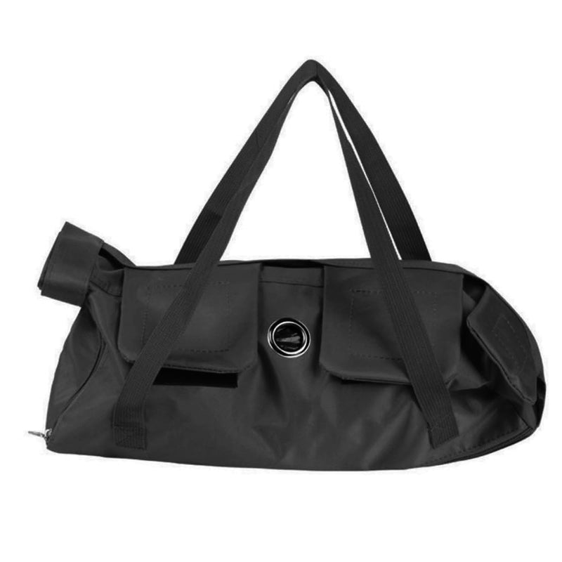 Cat Grooming Bag Black Cat Nail Clipping Cleaning Grooming Restraint Bag For Claw Care Nail Trimming Administering Eye Drops Ear Cleaner