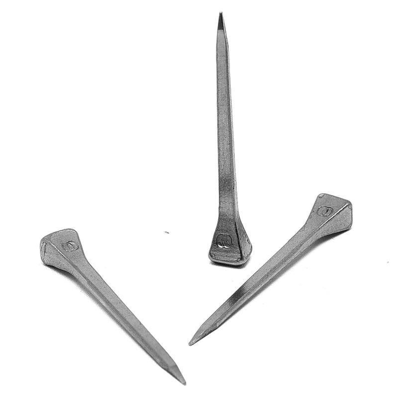 Surf turtle E6 Horseshoe Nails 50 Pcs 2.1 Inches Low Carbon Steel Horse Hoof Nails Horse Training Supplies Tool for Securing Firmly E6-2.1 Inch