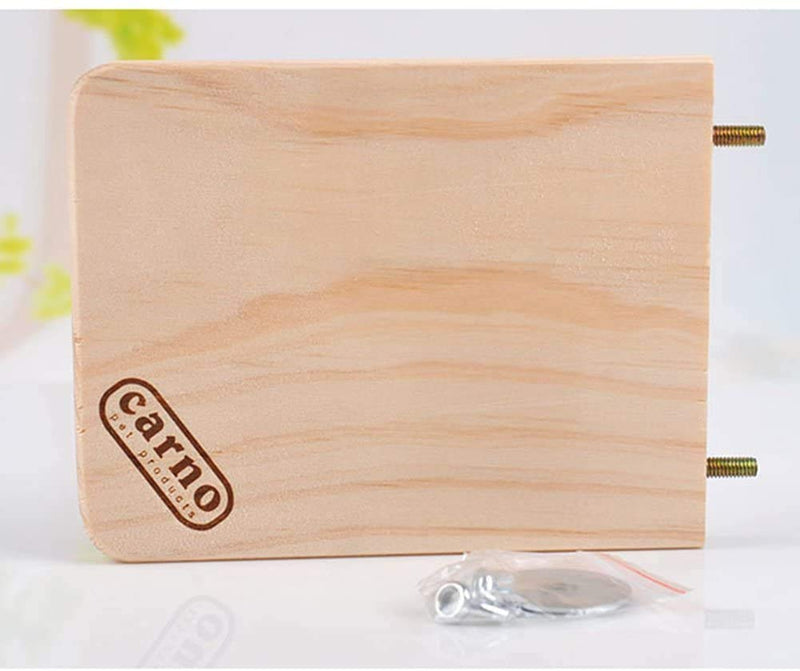 Litewoo Bird Wood Perch Platform Stand Shelf for Birds Budgie Parakeet Cockatiel Conure Cockatoo?Medium? M