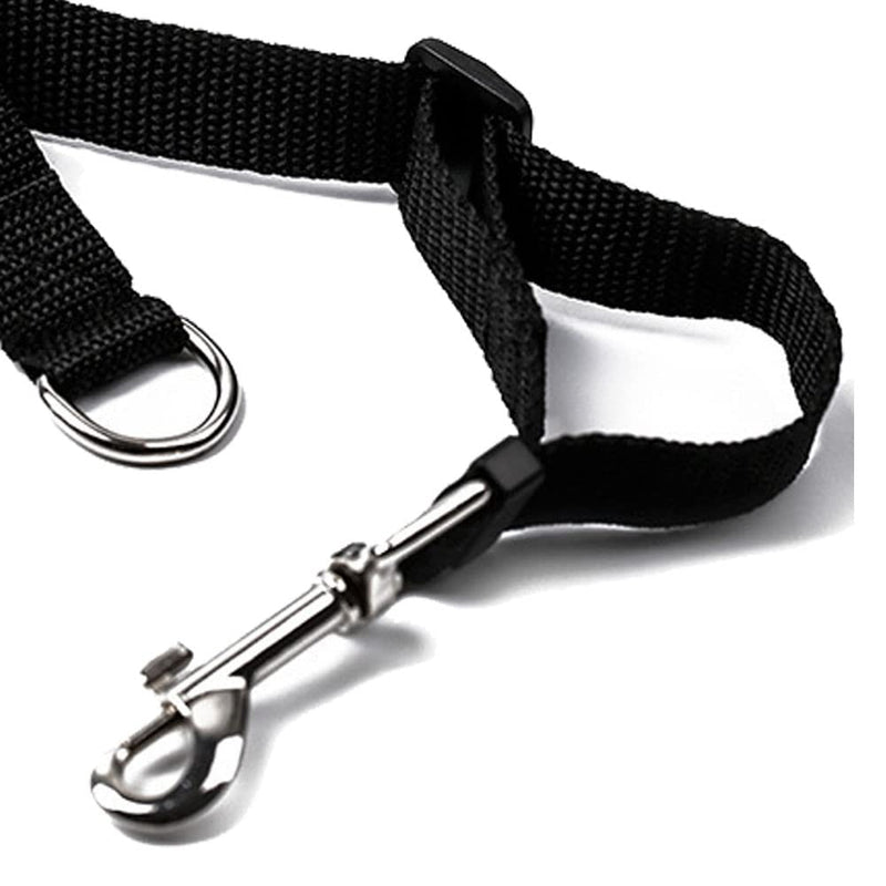 Drema Black Durable Nylon Dog Training Leash,Dog/Puppy Obedience Recall Training Agility Lead-10 ft 20 ft, Training Leash, Play, Safety, Camping,or Backyard (10ft) 10ft - PawsPlanet Australia