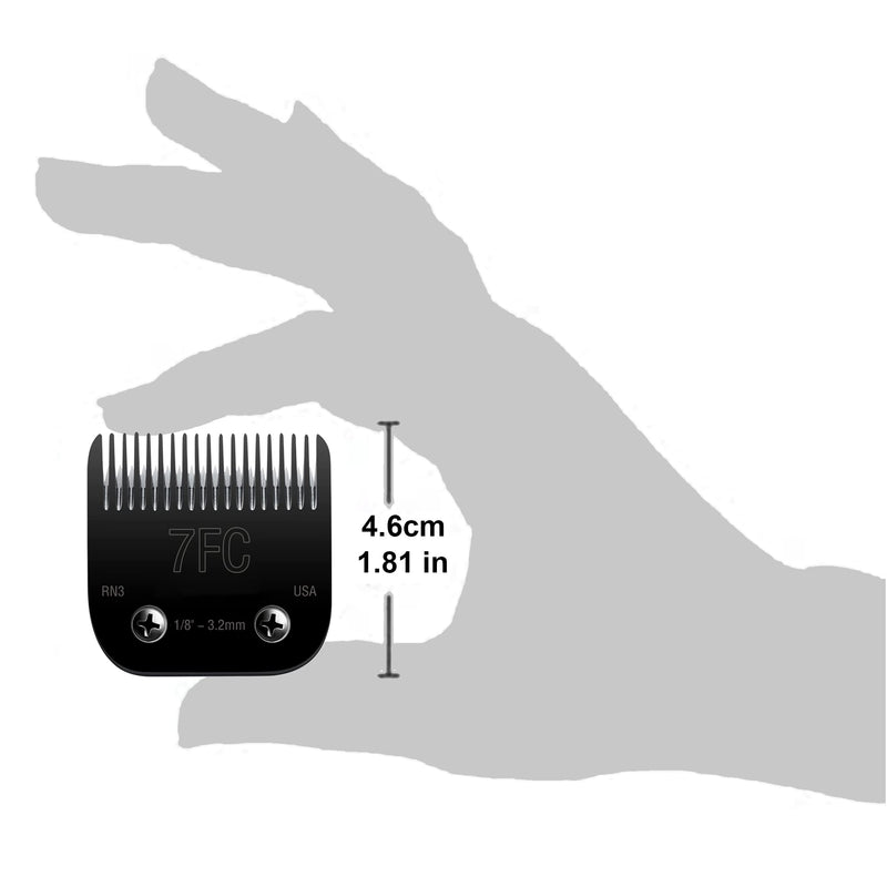 Detachable Steel Pet Dog Clipper Blades, Size-7FC, Compatible with Andis Cut Length 1/8" - PawsPlanet Australia