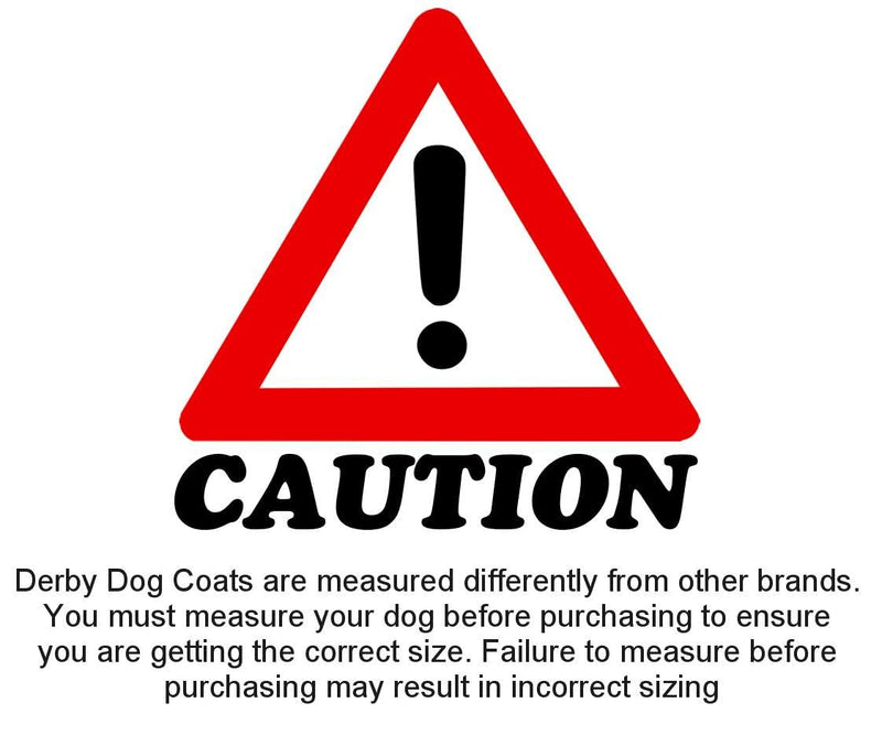 Derby Originals Horse Tough 600D Ripstop Waterproof Winter Dog Coat 150g Medium Weight 22" Blue