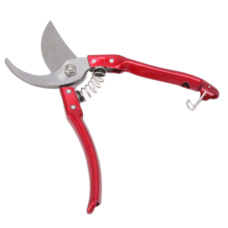 Goat Hoof Trimmers, Professional Stainless Steel Animal Toe Nail Scissors for Sheep Cow Pig, with Ergonomic Anti Slip Handle (Red) Red
