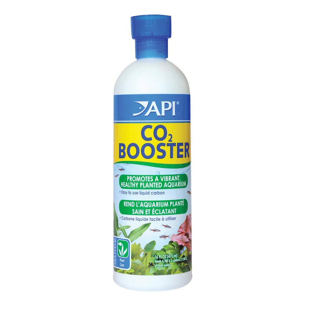 API Co2 Booster Freshwater Aquarium Plant Treatment 16 oz Bottle, Brown Aquarium Treatment