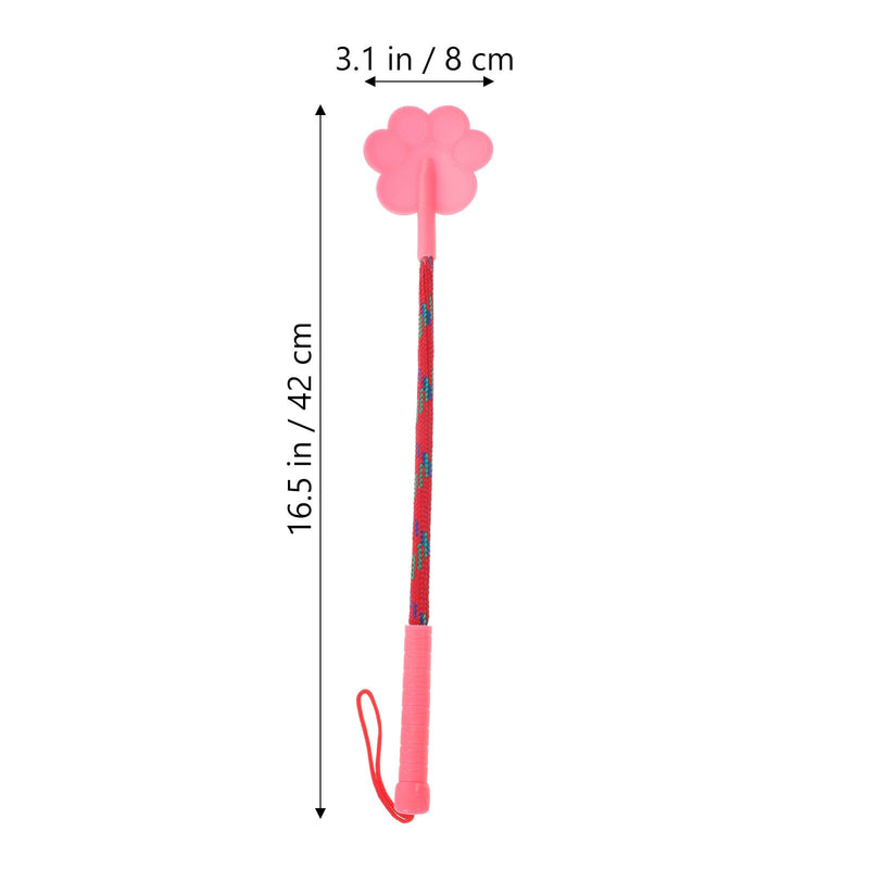 2pcs Dog Training Tool Supplies Small Dog Toys Lure Stick for Dogs Targeting Stick Cat Training Clicker Toy Tools Pet Training Stick Dog Stuff Puppy Dog Trainer 42X8X0.8cm As Shown - PawsPlanet Australia