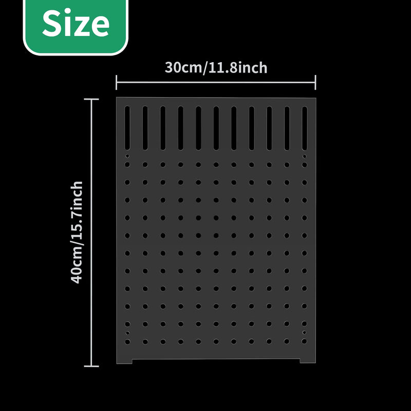 Aquarium Fish Tank Divider Acrylic Isolation Grid Board with Suction Cups Included Clear Fish Separator Transparent Plate Baffle Cover Blocking Fish Partition Net Freshwater Ornament 30*40cm - PawsPlanet Australia