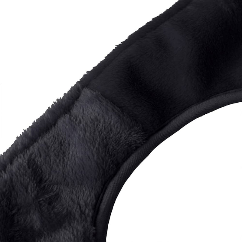 Cat Dog Hammock Helper, Microfiber pet Grooming Hammock Restraint Bag, Pet Bath Towel Drying Towel, Help The Beloved pet to wash, Groom and Trim The Nails (S, Black)