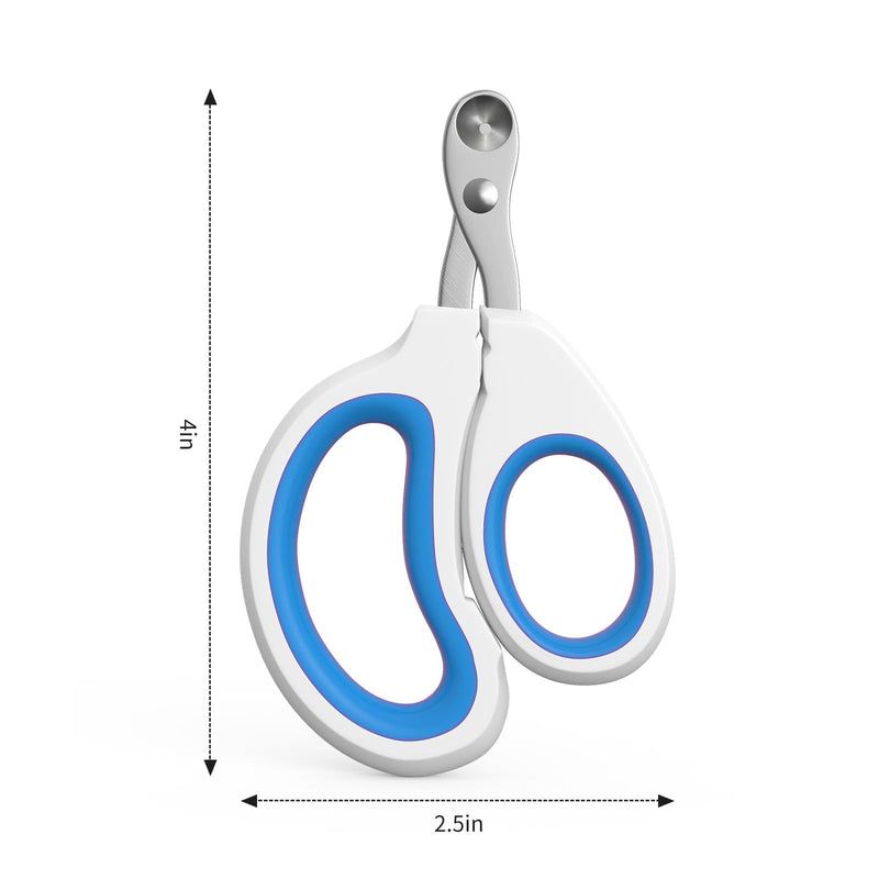 Cat Specific Nail Clipper, Avoiding Excessive Cutting, Suitable for Beginners. It Can Also be Used for Small Animals Such as Birds, Hamsters, Rabbits, Hedgehogs, Ferrets, Guinea Pigs, Etc. blue - PawsPlanet Australia