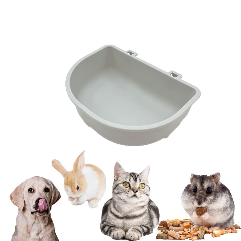 2 Pack Pet Carrier Feeder Clip-on Wire Cage Bowl Bird Feeding Dish Hanging Cups for Cat Carrier with Wire Door Rabbit Habitat Bunny Hutch Hamster Puppy Dog Crate Guinea Pig Ferret Chinchilla - PawsPlanet Australia