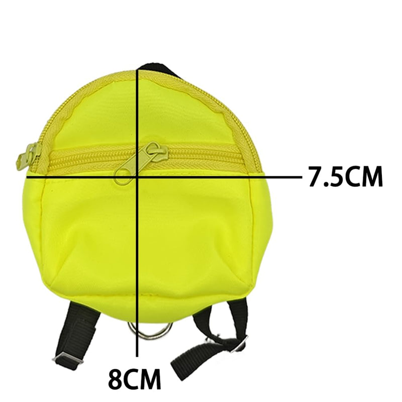 Bearded Dragons Harness Leashes Set Cute Backpack Back to School Design for Small Pets Reptile Lizard Crested Gecko Chameleon Rat Hamster Squrriel Ferret Photo Shoot (Green) Green - PawsPlanet Australia