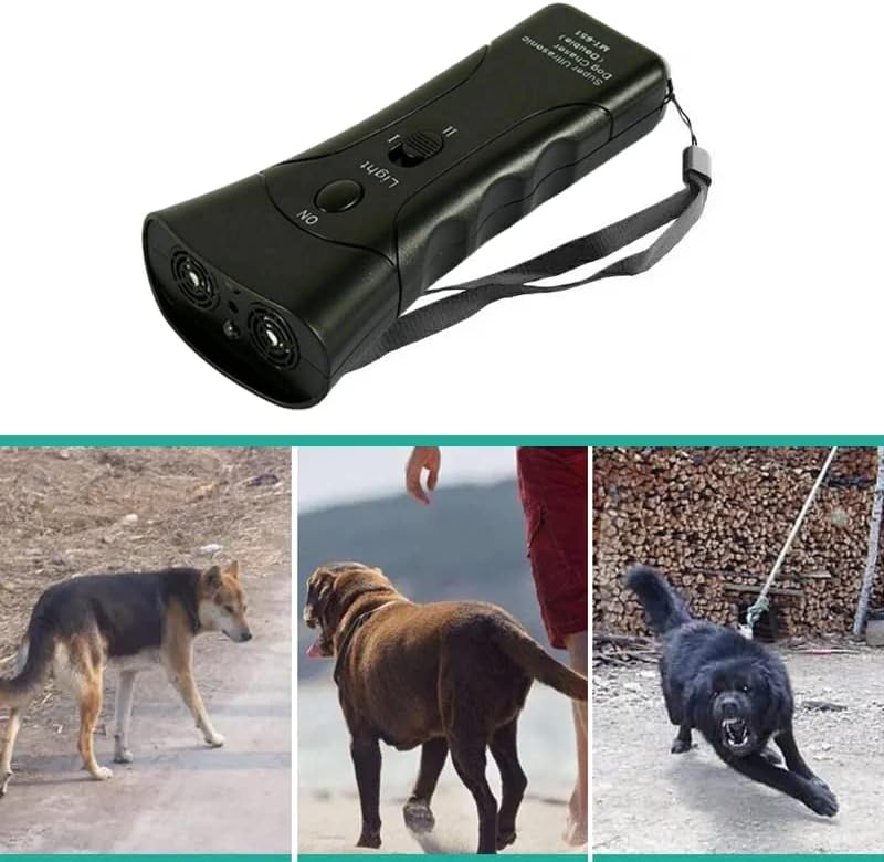 Brellavi Anti-Bark Dog Training Equipment and Barking Control Device, Electronic Clicker Trainer for Walking, Jogging, and Aggressive Behavior, Handheld and Portable Black - PawsPlanet Australia