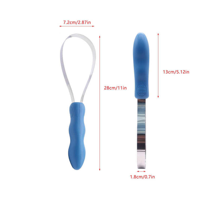 Dog Shedding Blade Dual-Sided Shedding Blades Stainless Steel Doggie Deshedding Brush Tool Curry Comb Dogs Brush Slicker Brushes for Grooming Pet Loose Hair Removal All Dogs Coat Types - PawsPlanet Australia