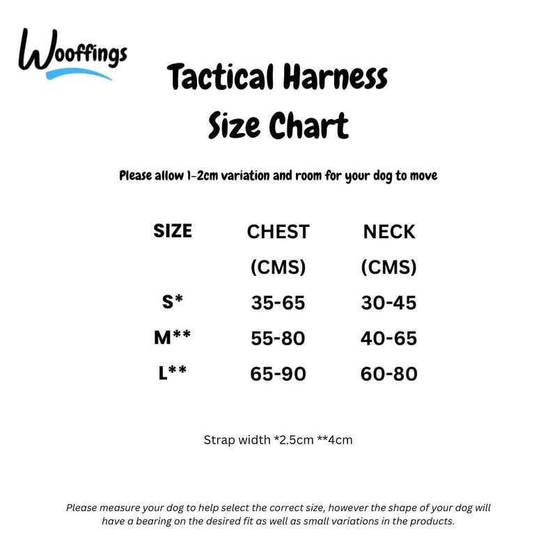 Tactical Harness – 3‑Way Adjustable Fit - Heavy Duty K9 Vest with & All‑Metal Hardware for Training & Outdoor Use (Pink Pastel, M) Pink Pastel - PawsPlanet Australia